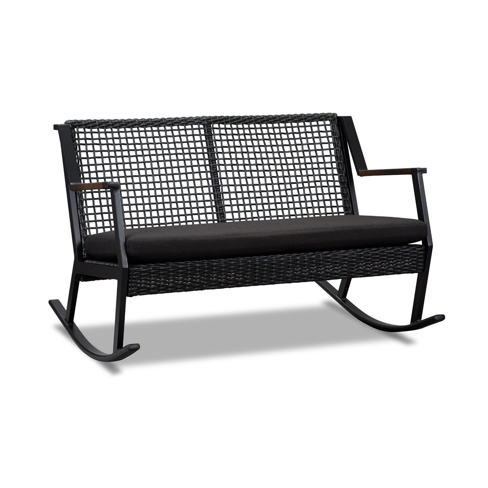 Calvin Outdoor Loveseat Patio Loveseat Outdoor Two Seat Bench Rocking Chair Two Seat Rocker Patio Furniture