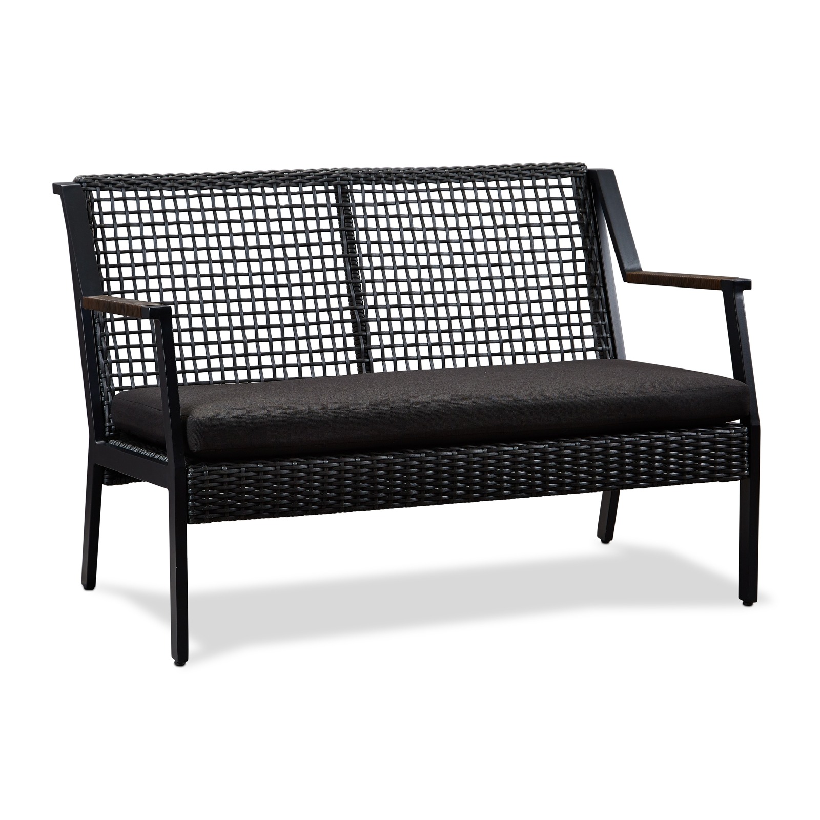 Calvin Outdoor Loveseat Patio Loveseat Outdoor Two Seat Bench Patio Furniture