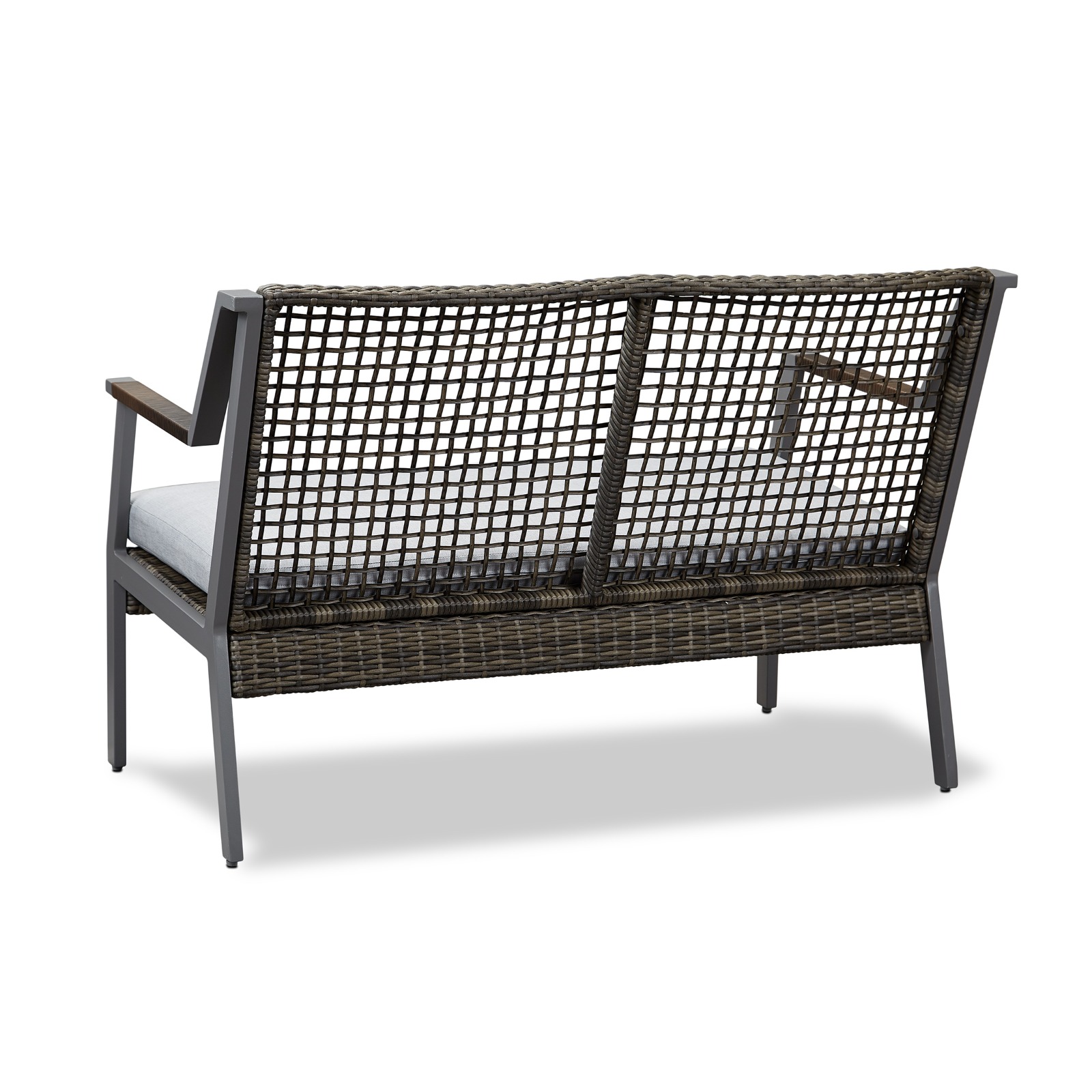 Calvin Outdoor Loveseat Patio Loveseat Outdoor Two Seat Bench Patio Furniture