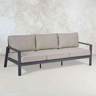 Aegean Outdoor Three Seat Sofa Couch Patio Furniture