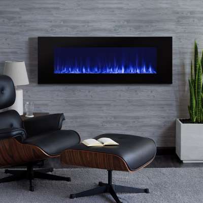 DiNatale Indoor Electric Fireplace Wall-mount Fireplace Heater