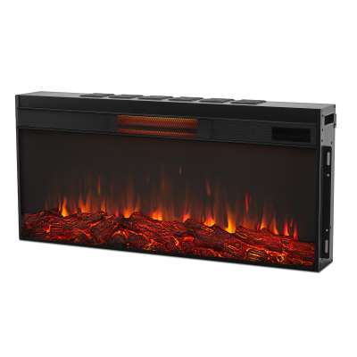 Real Flame Landscape 5192 VividFlame Color Changing Firebox Insert Indoor Electric Fireplace Heater for Mantel Portable Fireplace