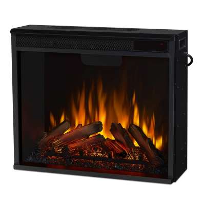 Real Flame 4199 VividFlame Color Changing Firebox Insert Indoor Electric Fireplace Heater for Mantel Portable Fireplace
