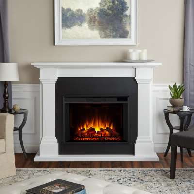 Callaway Extra Large Electric Fireplace With Mantel Portable Indoor Heater