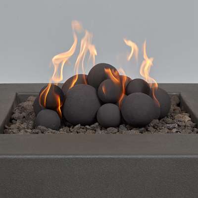 20-piece Outdoor Fire Pit Ball Set For Indoor Fireplaces or Outdoor Fireplaces, Fire Pits or Fire Tables
