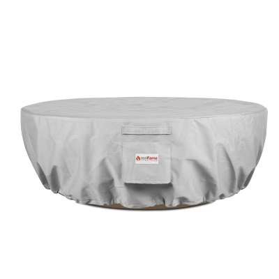 Sedona Round Fire Bowl Protective Fabric Cover with Drawstring.