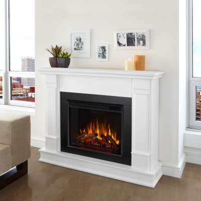 Silverton Indoor Electric Fireplace with Mantel Portable Heater
